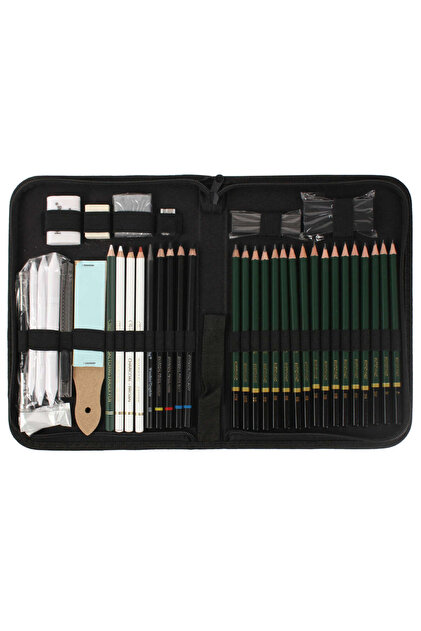 Keep Smiling Karakalem Eskiz Seti 42 Parça SMTZ-0042 - Fiyatı