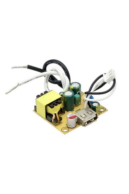 AC 220V - DC 5V 2A USB Voltaj Dönüştürücü