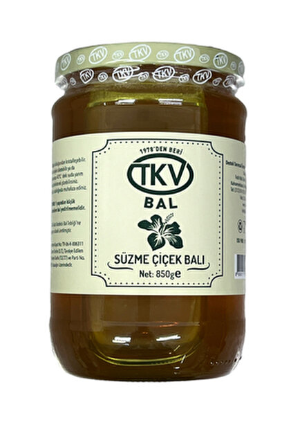TKV Süzme Çiçek Balı 850 g Yorumları, Fiyatı - Trendyol