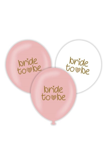 Bride To Be Themed Printed Balloon 10 Pieces