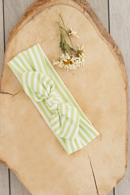 Handmade Soft Rabbit Ear Natural Cotton Combed Baby Kids Girls New Style Bandana