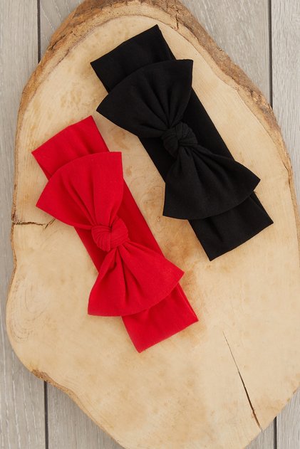 Handmade Soft Bow Tied Natural Cotton Combed Baby Kids Girls Bandana ELITE SERIES