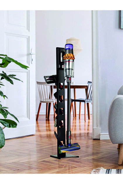 STARK Dyson Uyumlu Dikey Süpürge Standı Siyah Renk V15 - V12 - V11