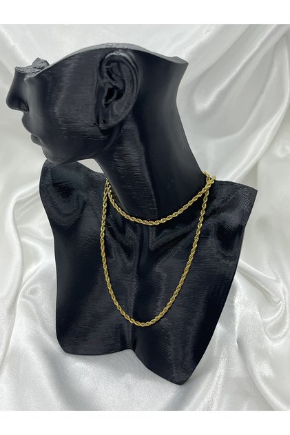 Twist Plain Chain Necklace