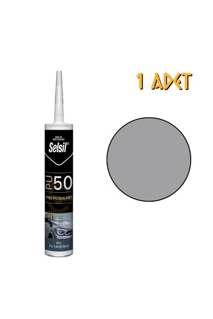Poliüretan Mastik Yapıştırıcı PU50 GRİ 280 ml. - 1 Adet