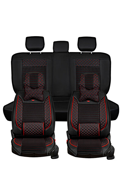 Stil For Bmw Series E46 1998-2005 Sedan Compatible Black-Red