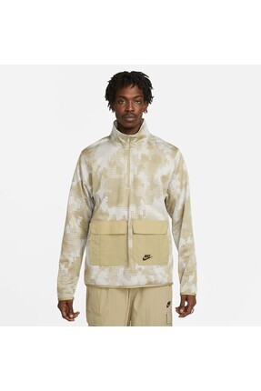 adidas Bej Erkek Dik Yaka Terrex Polar Sweatshırt IB1217-MT LT FL