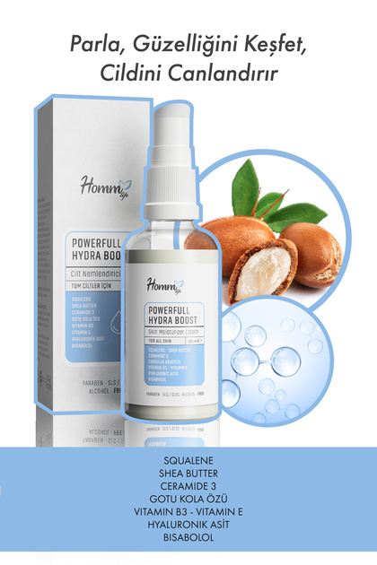 hommlife Yoğun Nemlendirici Cilt Bakımı | Hyaluronik Powerfull