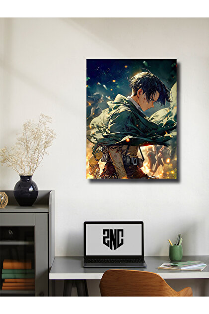 ZNC Levi - Attack On Titan - Anime & Manga Posterleri, Özel