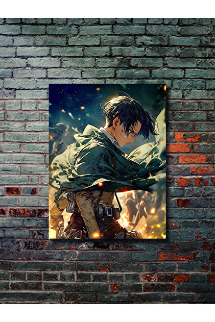 ZNC Levi - Attack On Titan - Anime & Manga Posterleri, Özel