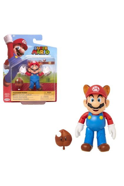 Ntd Super Mario Figür W28 Raccoon Mario