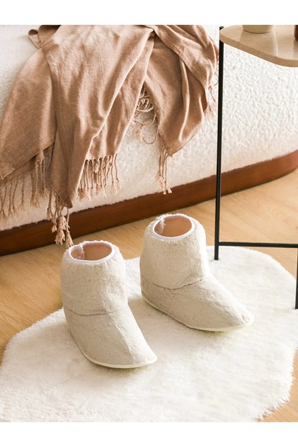 LCW STEPS Flat Plush Women's Home Boots