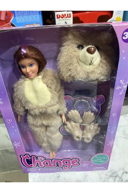 Kostümlü Bear Bebek ve Aksesuarları