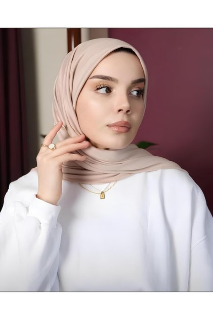 Women's Plain Single Color Combed Shawl