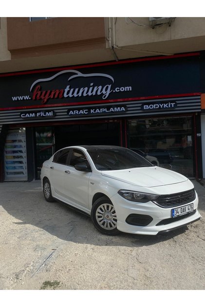 Fiat Egea Ön Ek, Tampon Karlığı Etek, Ön Bodykit Boyasız Abs Plastik