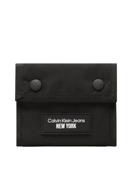 WALLETS, FOR MEN, SOLID COLOUR, PRESS STUDS CLOSURE, WITH LOGO