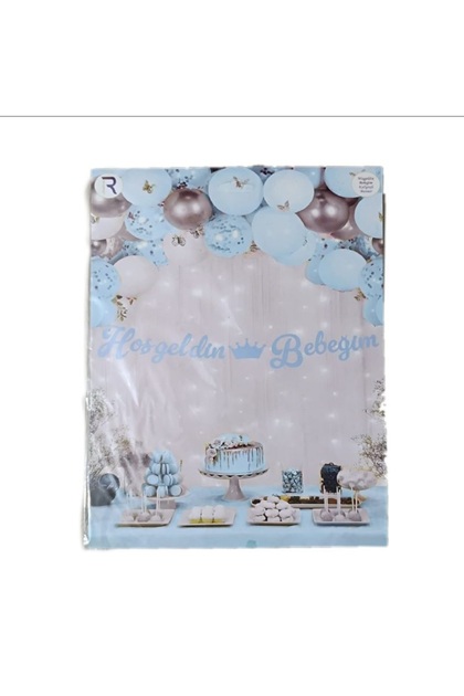 Welcome Baby Calligraphy Writing Banner