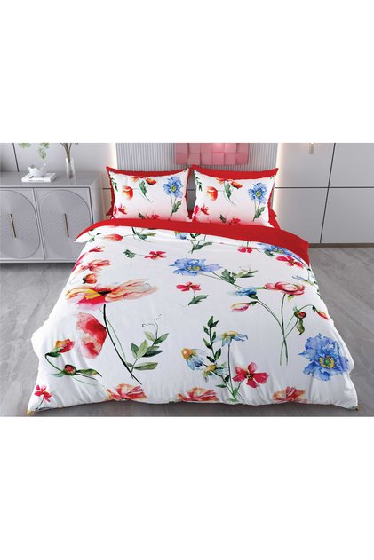 3D Double Duvet Cover Set 6 Pieces FLOSER