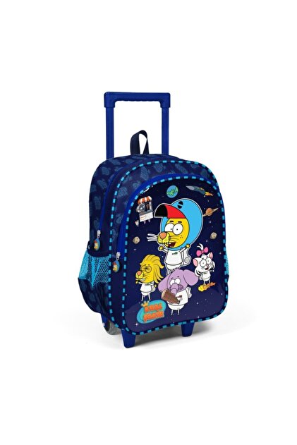 Boy's Blue Wheeled School Bag