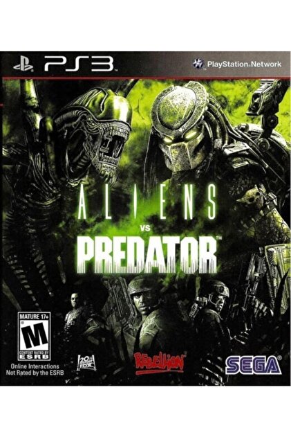 Sega Ps3 Alıens vs Predator Orjinal Oyun Sıfır Jelatin - Fiyatı
