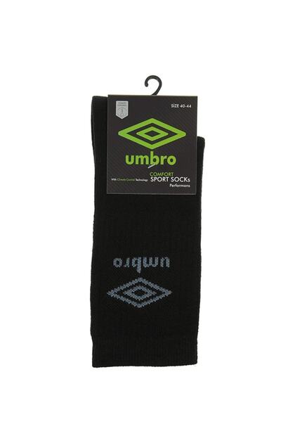 Unisex Siyah Havlu Çorap (tk0010-01)
