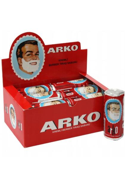 ABリラクサー Arko Kremli Berber Tıraş Sabunu 75 gr 24 Adet X 2 Kutu - Fiyatı