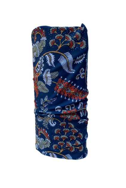 Unisex Colorful Flower Pattern Neck Bandana - Biker Snow Mask-Neck Collar-buff-baff