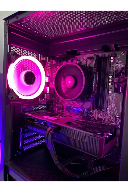 RYZEN Atlas / Gaming Pc Oyuncu Bilgisayarı Masaüstü Kasa 5 5600 Rx