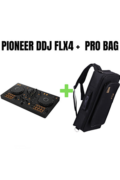 Pioneer Dj Ddj-flx4 +probag Laptop Bölmeli - Fiyatı, Yorumları