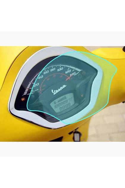 Vespa Gts Gösterge uyumlu Nano Ekran Koruyucu Film 2018 2023