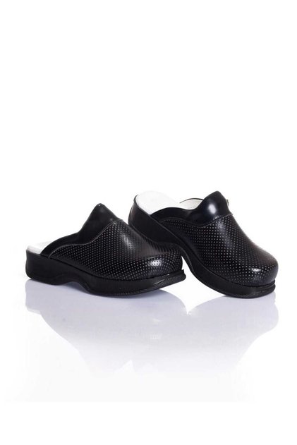 Black Hospital, Doctor, Nurse, Chef, Kitchen, Beauty Center, Kindergarten Women's Full Orthopedic Anatomical Classic Slippers