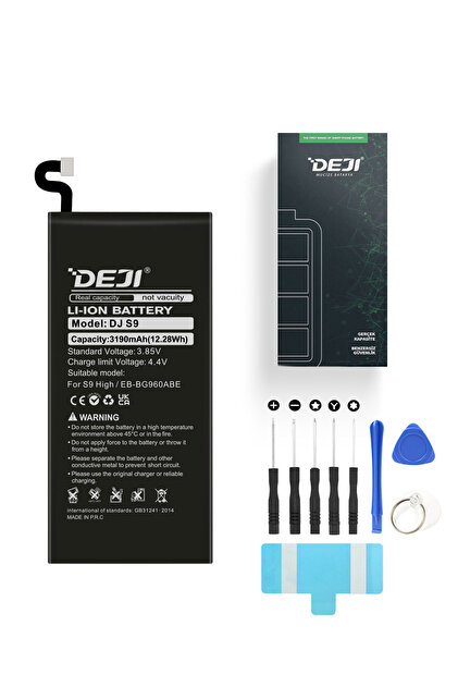 Deji Samsung Galaxy S9 Batarya 3190 mAh Mucize Batarya Deji