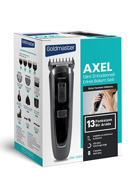 GoldMaster Axel 13in1 Hızlı Şarj Özellikli Kablolu Kablosuz