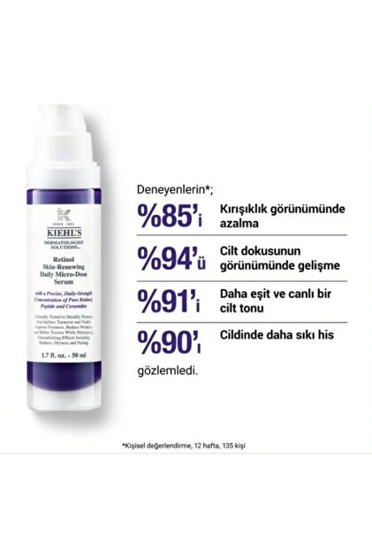 Kiehl's Retinol Skin-Renewing Daily Micro-Dose Serum 30ML - Fiyatı