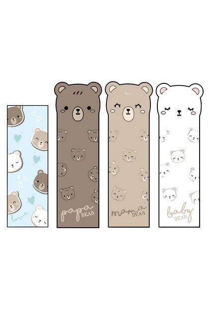 Bookmark with Teddy Bear