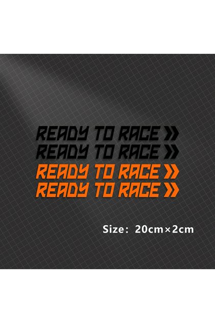 Ktm Motosikletiniz Için Yüksek Kaliteli Sticker Seti, Sticker Ktm Etiket Yapıştırma, Ready To Race