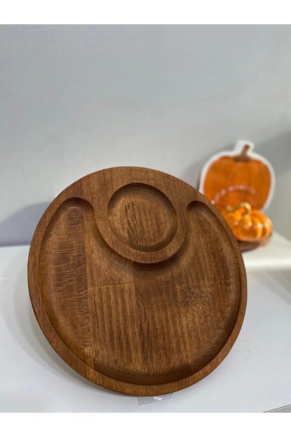 HBS ART DESIGN BEAN TREE ROUND PRESENT BOARD DARK COLOR