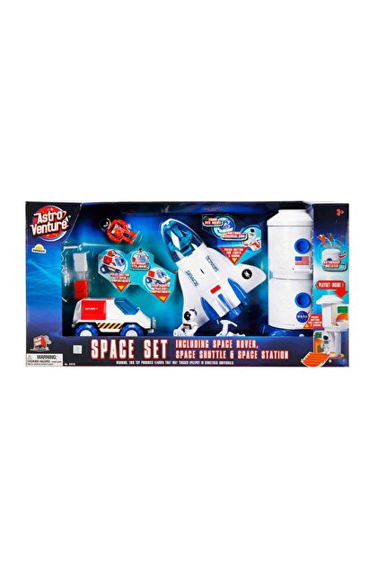 ASTRO GATE6 34枚セット Sunman Astro Venture Uzay İstasyonu Seti (Sesli ve Işıklı Uzak
