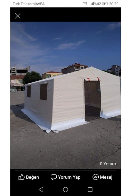 Zeycamping 4x5 Arıcı Bal Sağım Depo Şantiye Arazi Ormancı Çadırı