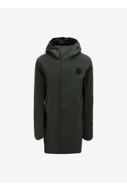 Haki Erkek Kapüşonlu Parka E-BY-07