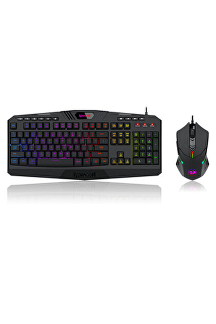 Everest KMX-88 USB Kablolu Siyah Gaming Q Klavye+ Mouse Set