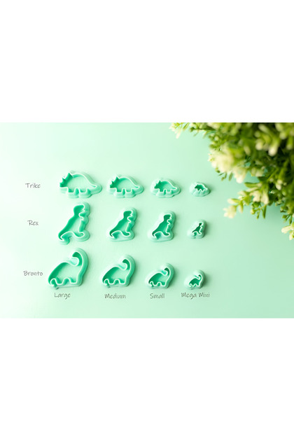 Dinosaur Earring Mold Set