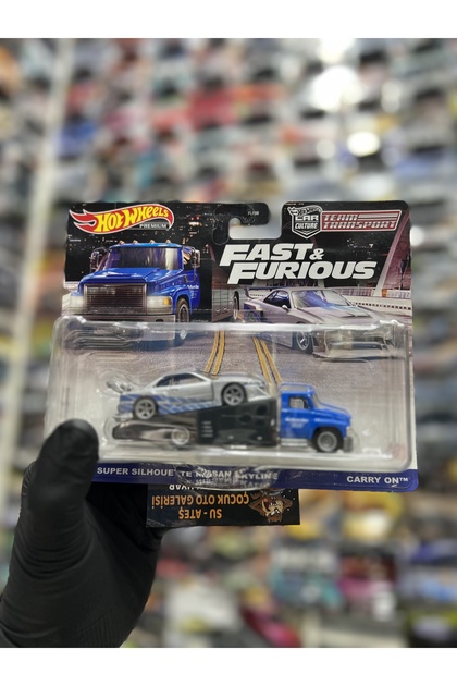 HOT WHEELS Team Transport Fast and Furıous Nissan Skylıne R34
