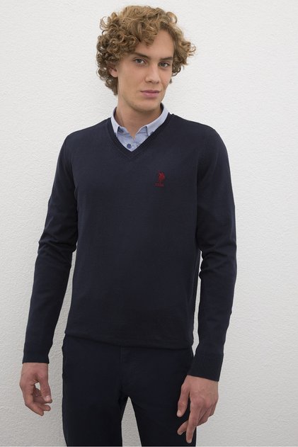 Men's Navy Blue Sweater