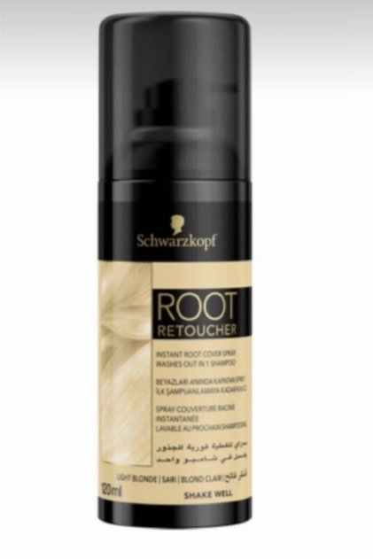 Pratik Saç Beyaz Kapatıcı Sprey 120 Ml Root Retoucher Sarı