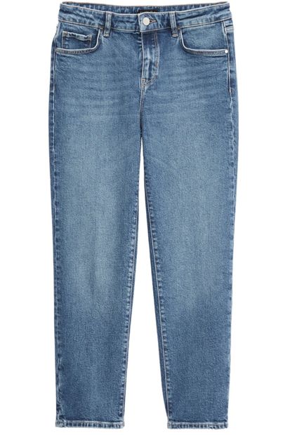 Massimo Dutti Kadın Crop Slim Fit Pantolon 05058656 - 4