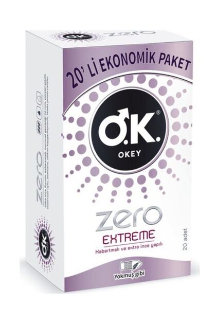 Okey Zero Extreme 20'li Prezervatif Fiyatı, Yorumları - Trendyol