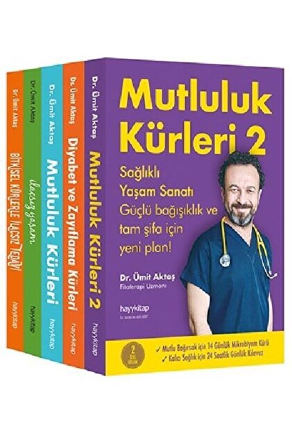 Hayykitap Dr. Ümit Aktaş Kitap Seti 5 Kitap Fiyatı, Yorumları