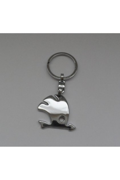 Skoda Fabia after 2014 Keychain Metal 3D Chrome Car Keyring
