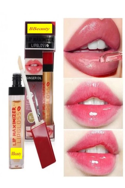 Ginger Oil Lip Maximizer & Lipgloss Zencefil Yağlı Dudak Dolgunlaştırıcı & Dudak Parlatıcı 8 ml